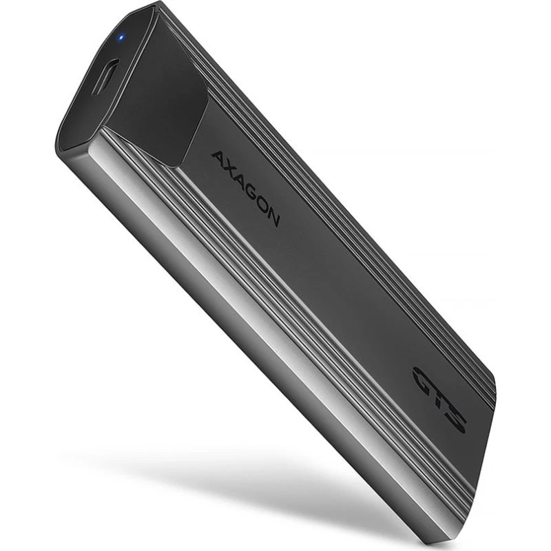 AXAGON SuperSpeed USB-C NVMe M.2 Thin Screwless Box