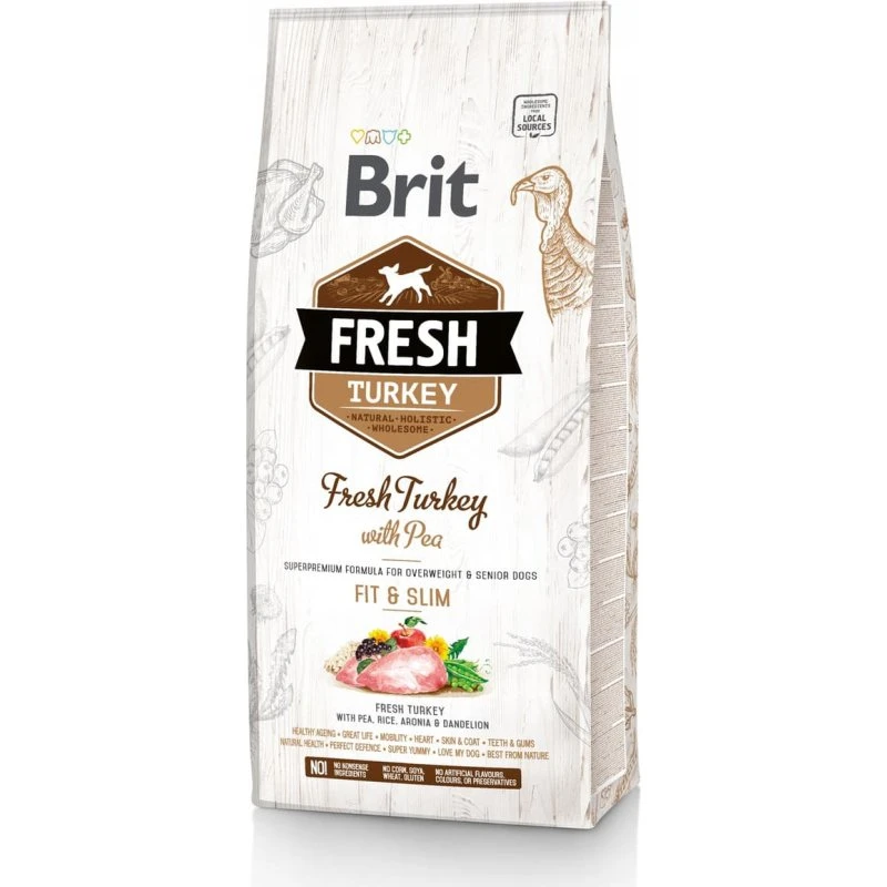 Brit Fresh Turkey & Pea Fit & Slim 12 kg