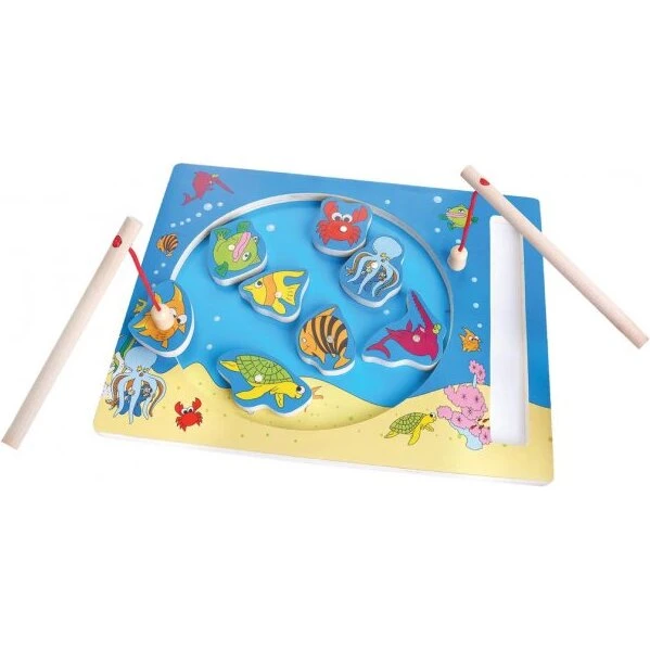 VINI Magnetpuslespil med fisk og 2 stænger