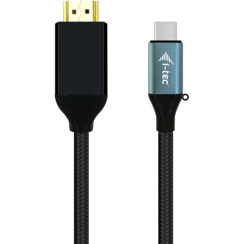 i-Tec USB-C til HDMI-kabel 2 m 4K 60 Hz Sort