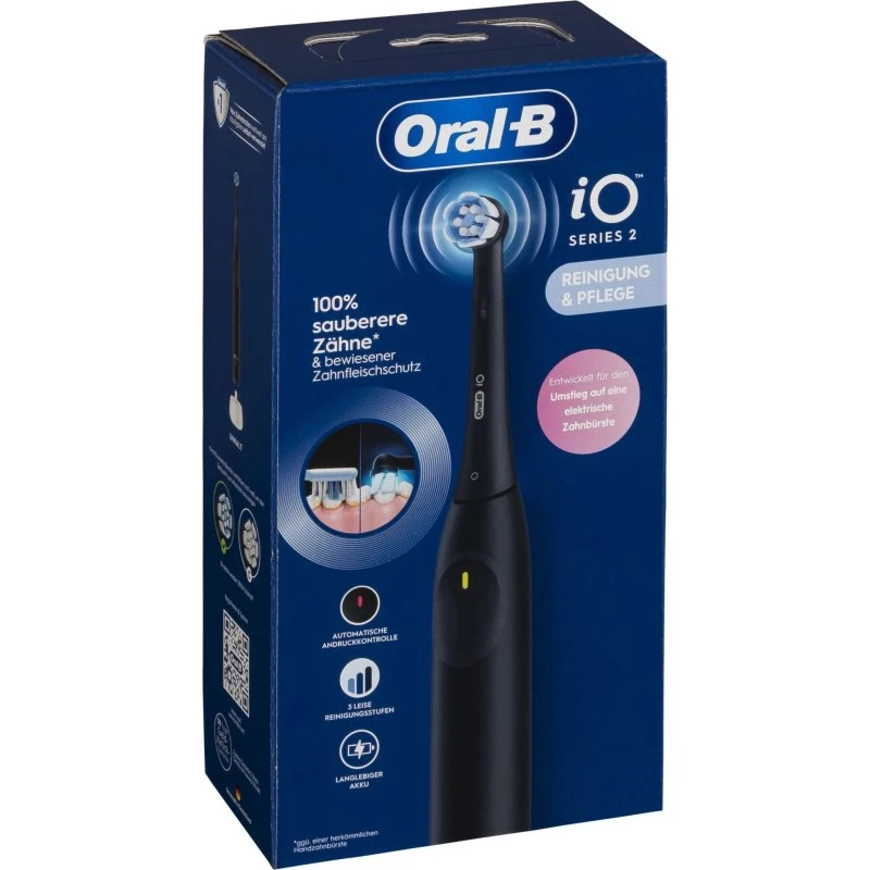 Oral-B iO Series 2 Elektrisk Tandbørste, Sort