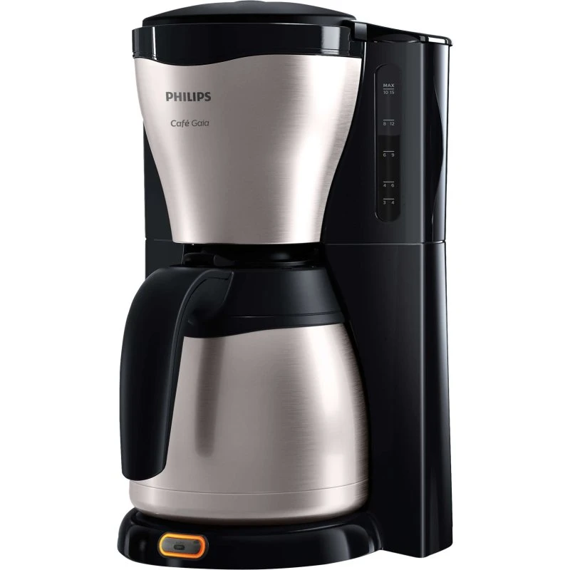 Philips Café Gaia HD7546 1,2 l kaffemaskine metal/sort