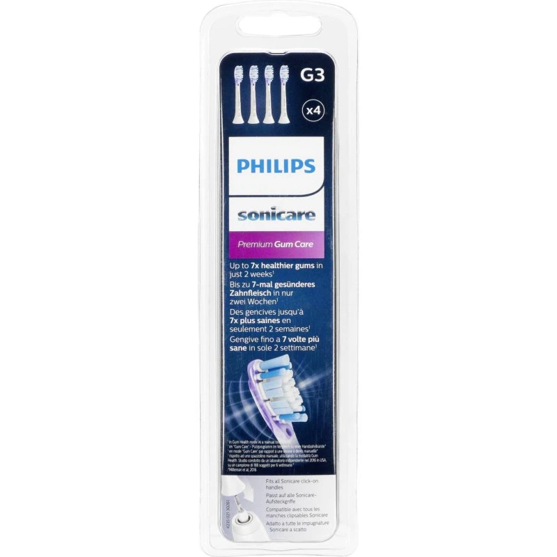 Philips HX9054/17 Premium Gum Care Tandbørstehoveder 4pk