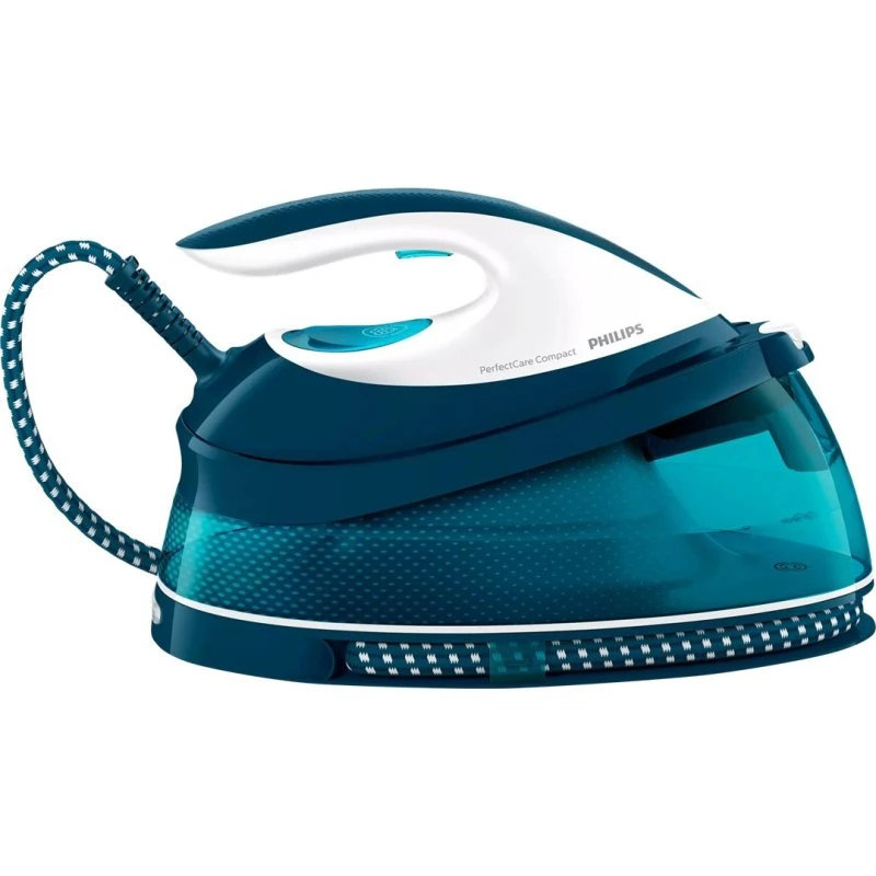 Philips PerfectCare Compact GC7844 2400W Blå Hvid