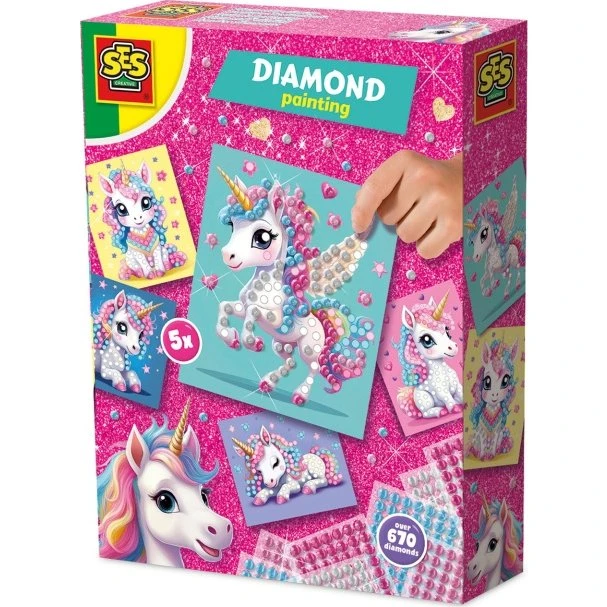 SES Creative Diamond Painting - Enhjørning - S14726