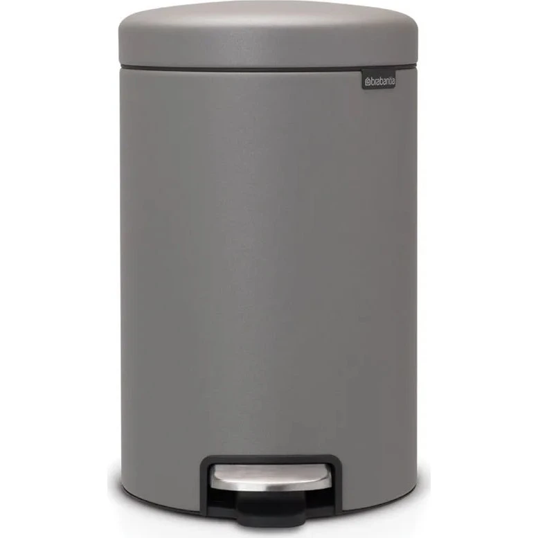 Brabantia New Icon Pedalspand 12 L Grå
