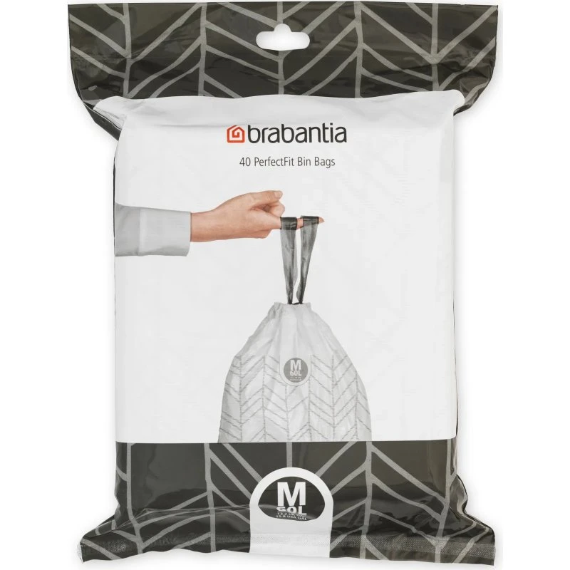 Brabantia PerfectFit Affaldspose 60 L, 40 stk