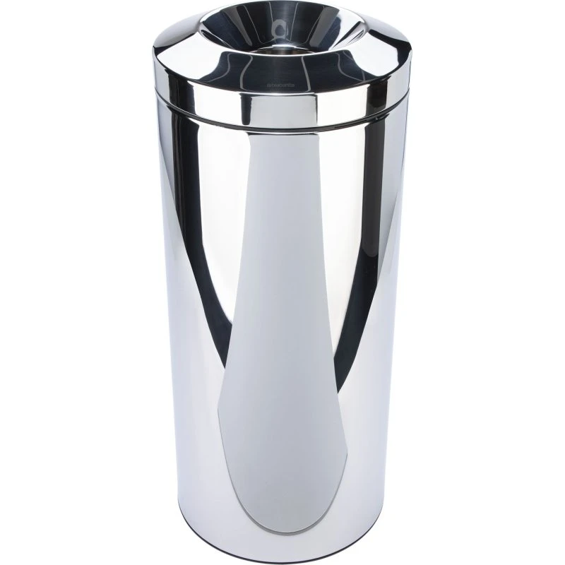 Brabantia FlameGuard Affaldsspand 30L, Brandsikker, Blank Stål