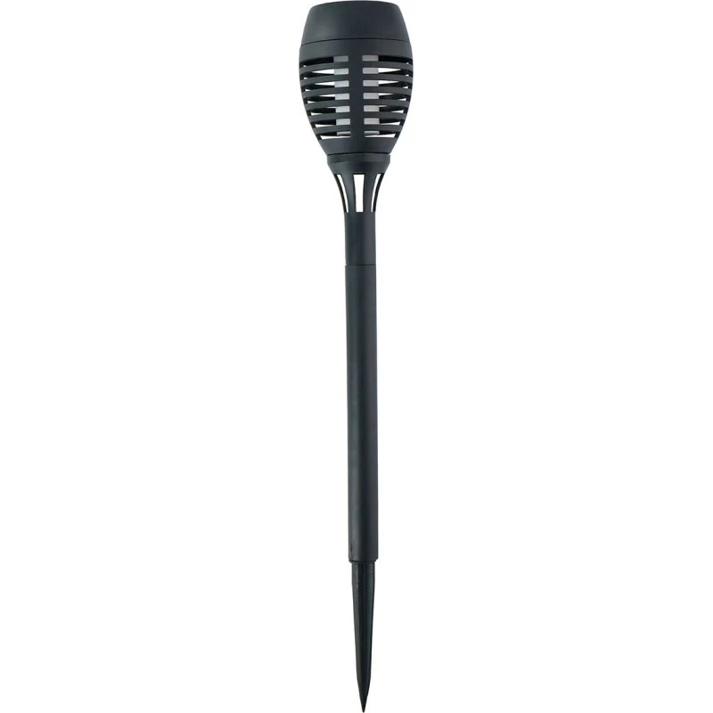 Grundig Havelampe med Solcelle (Flame Effekt)