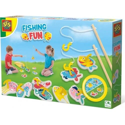 SES Creative Fishing Fun fiskedam - 2 spillere, 8 fisk