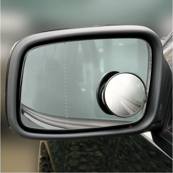 Carpoint 2423272 Rund Blindvinkelsspejl 50mm Sort