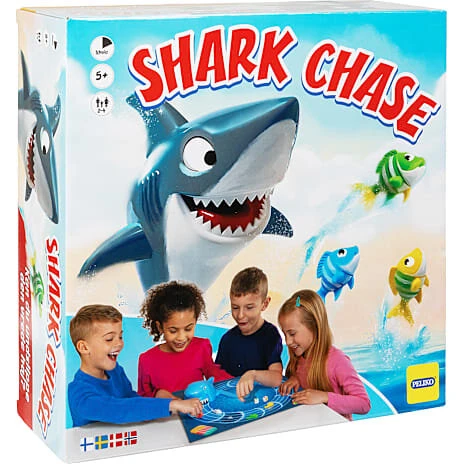 Peliko Shark Chase brætspil – familie 2-4 spillere