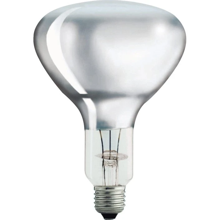 Philips Varmelampe BR125 IR 250W E27 Klar