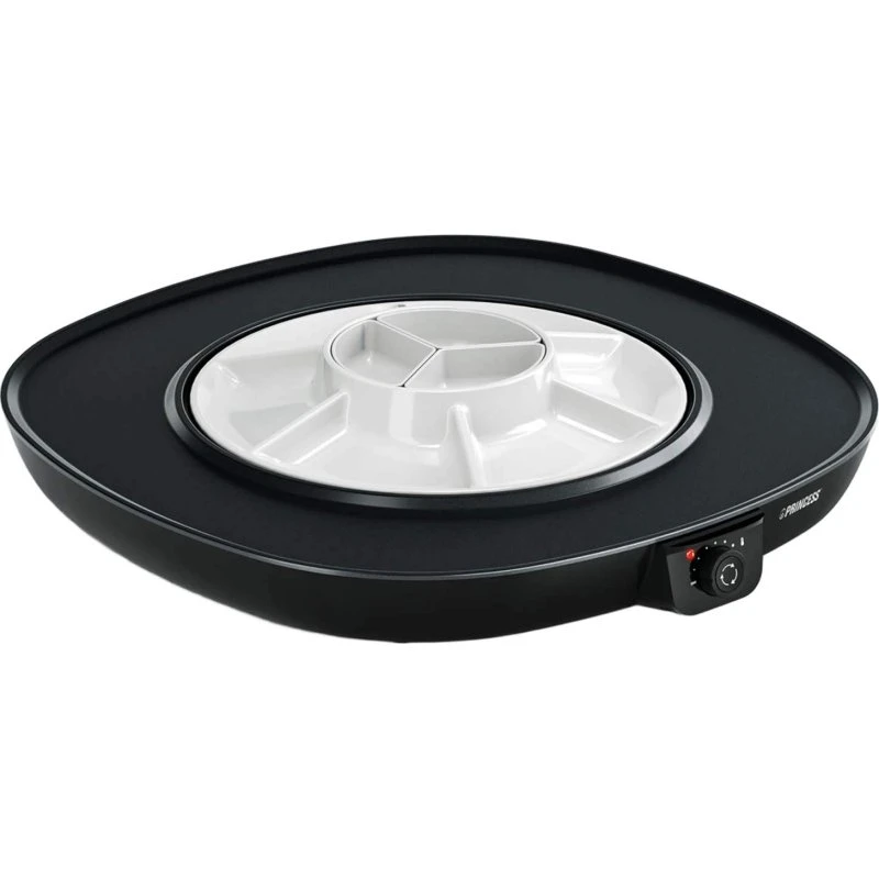 Princess Chef Pirouette Bordgrill 45x47,5 cm, 1000 W, Sort
