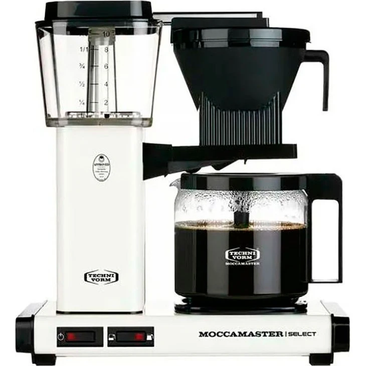 Moccamaster KBG 741 Kaffemaskine 10 Kopper Off White