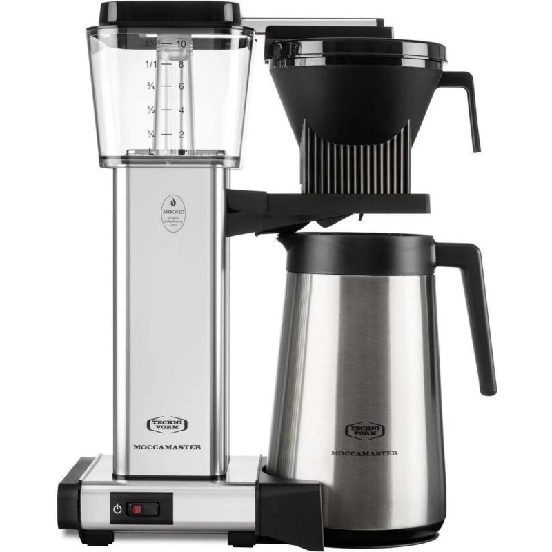 Moccamaster Automatic Thermo 10 Kopper Sølv