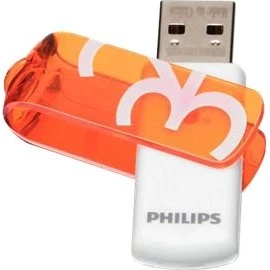 Philips Vivid 32GB USB 2.0 Hvid/Sort
