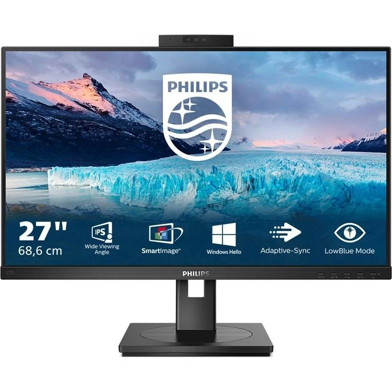 Philips S-line 272S1MH 27" Full HD IPS 75 Hz med webcam
