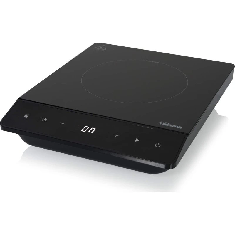 Tristar IK-6161 2000W Induktionsplade, LCD Digital, 19 cm, Sort