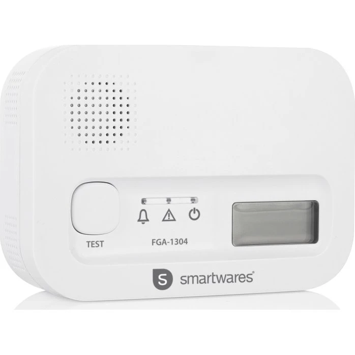 Smartwares FGA-13041 Kolmonoxidlarm med 10-års-sensor