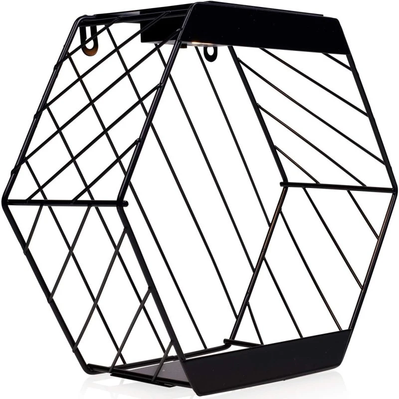 Smartwares OSL-50013 Solcelledrevet LED-væglampe med hylde til planter