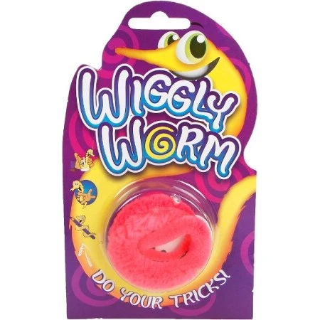 Pocket Money Magic Worm - Blå, 17 cm