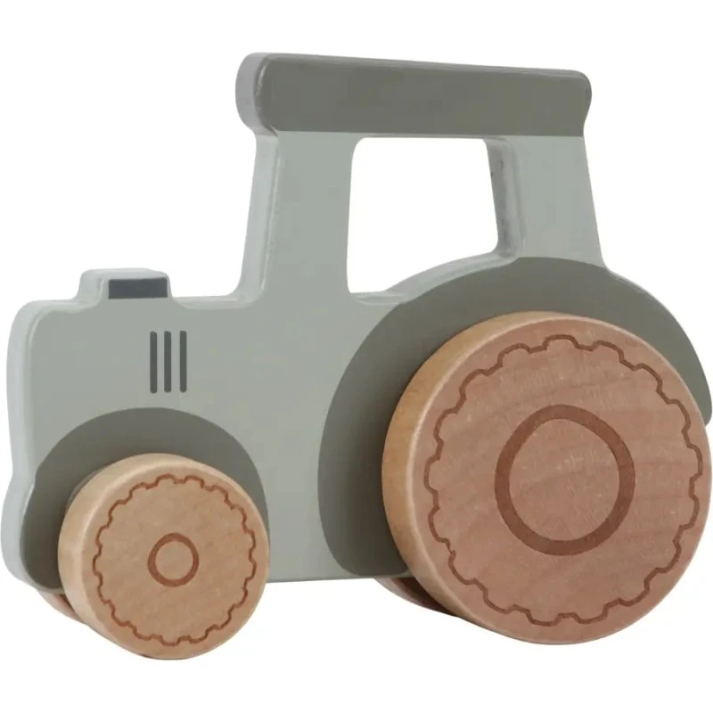 Little Dutch Trætraktor i Grøn - 1+ år
