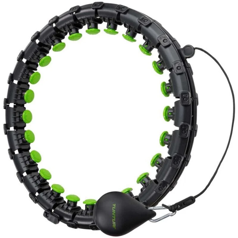 Tunturi Justerbar Hula Hopring med vægt, søvfarvet