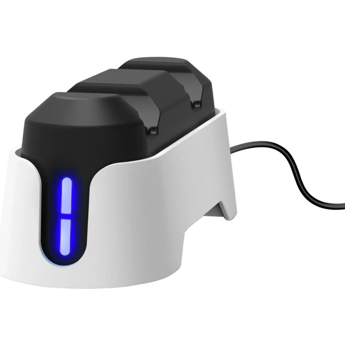 Trust GXT 228 Dual Charging Dock til PS5, Hvid