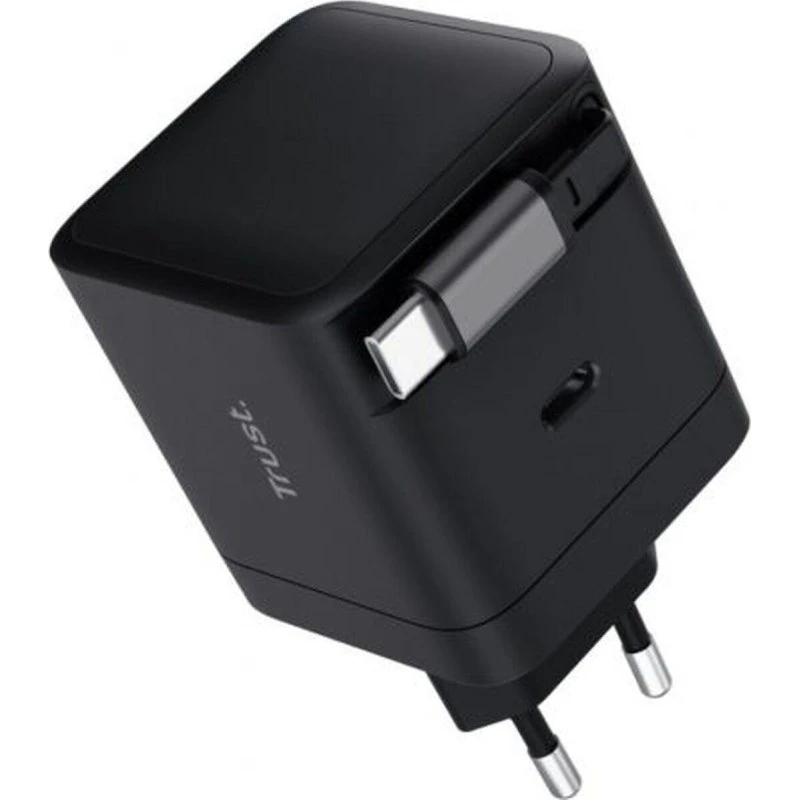 Trust 25805 65W Vægoplader med USB-C, Sort