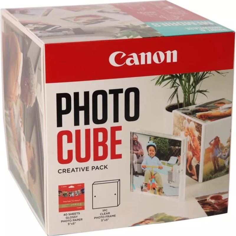 Canon PP 201 Skinnende Blå Fotopapir 130x130 mm, 40 ark