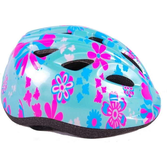 Volare Børnecykelhjelm XS 47-51cm Grøn/Pink
