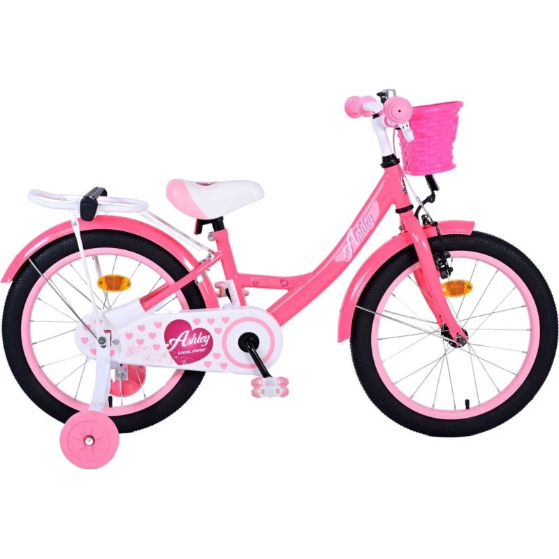 Volare Ashley Børnecykel 18" Mørk Pink 4+ år