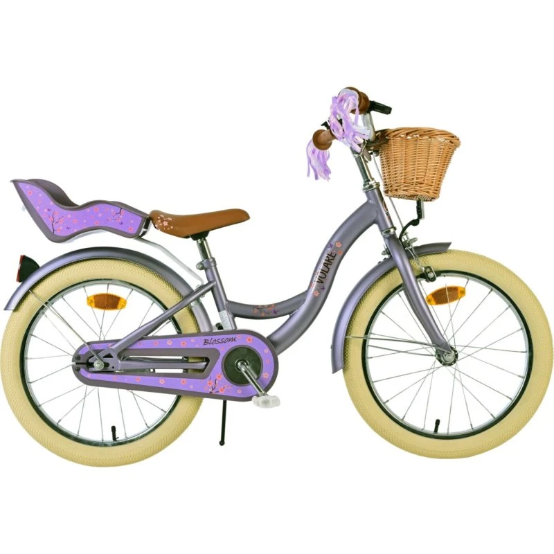 Volare Blossom Børnecykel 18" Lilla