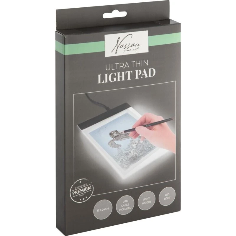 Nassau Fine Art Lysplade A5 - Led Lys