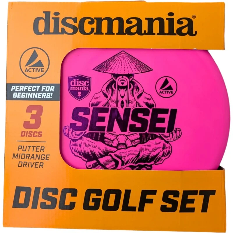 Discmania Active Disc Golf Sæt – Sensei, Maestro, Genius