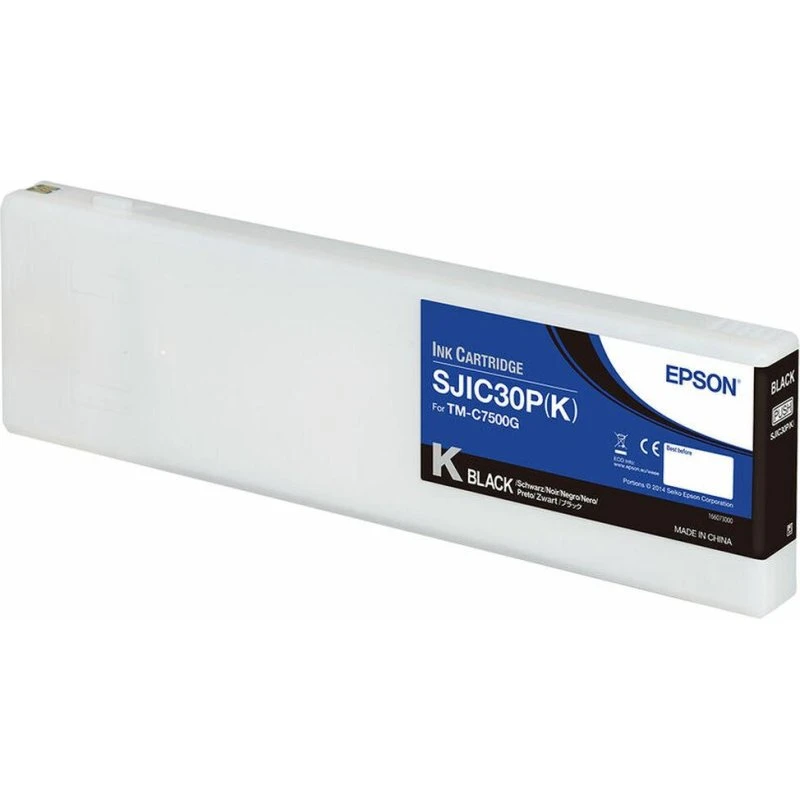 Epson SJIC30PK Sort Original Blækpatron