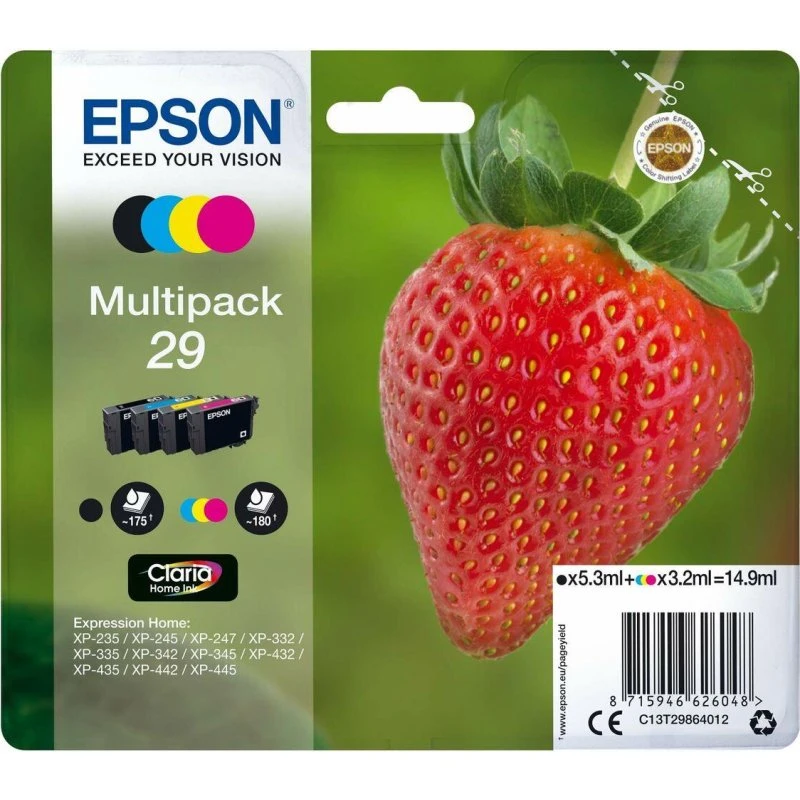 Epson Multipack 29 EasyMail 4 farver XL