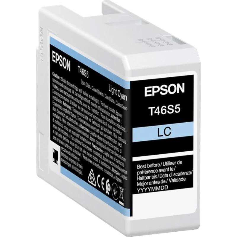 Epson T46S5 Lys Cyan 25 ml Original Blækpatron
