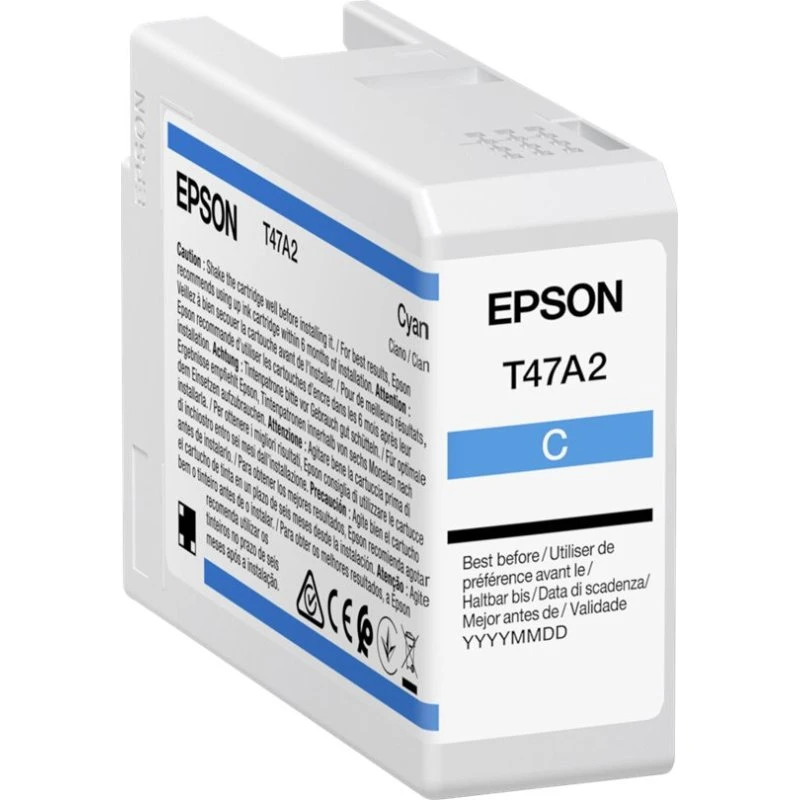 Epson T47A2 Cyan Blækpatron 50 ml