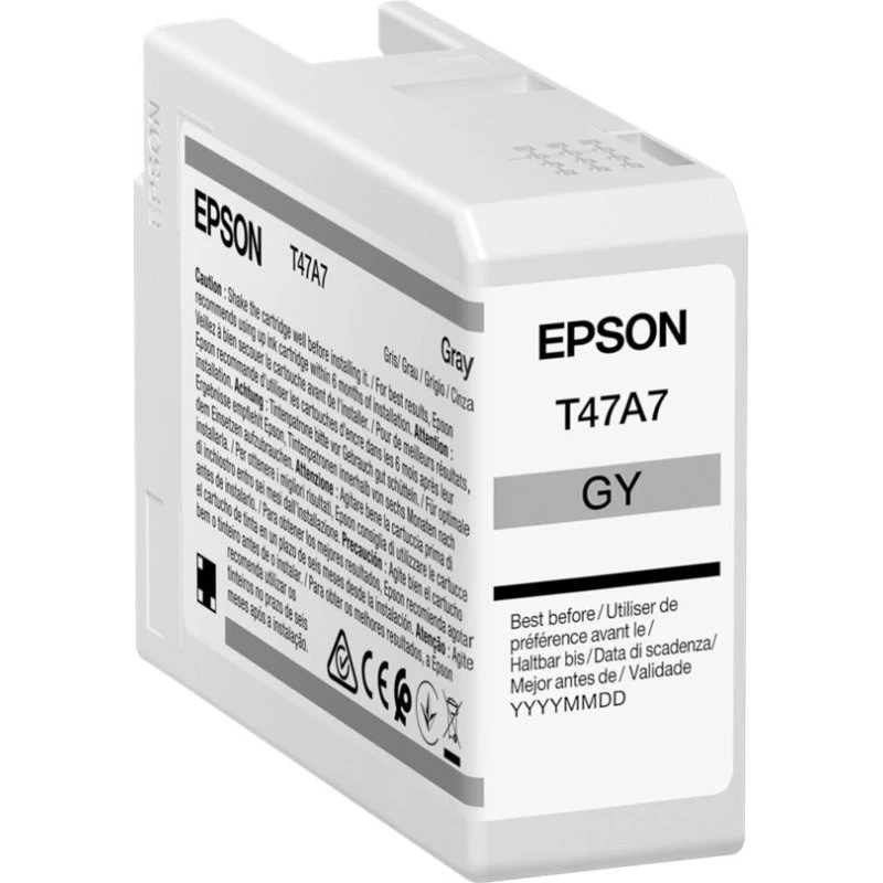 Epson UltraChrome Pro T47A7 Grå Blækbeholder 50 ml