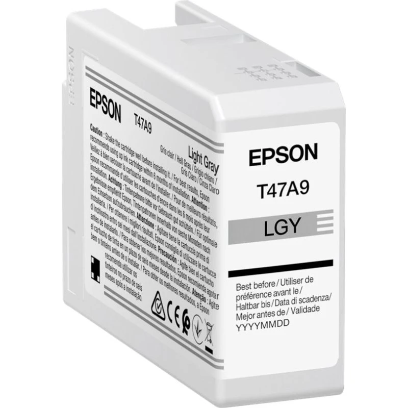 Epson T47A9 Lysegrå 50 ml Blækpatron