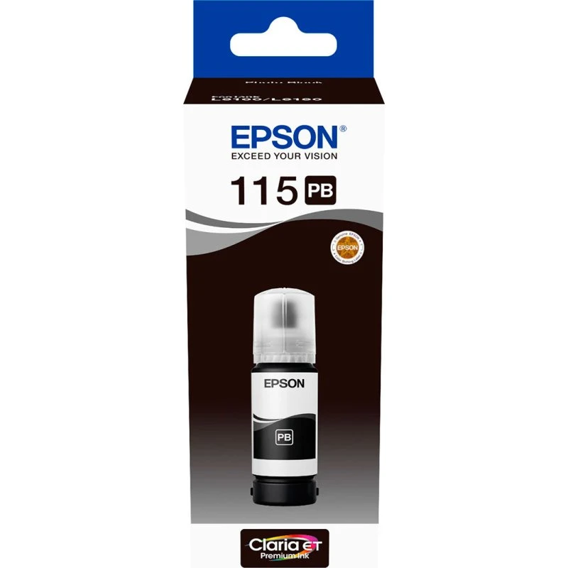 Epson EcoTank 115 Foto-Sort Blækrefill 70 ml