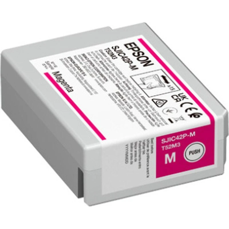 Epson SJIC42P-M Magenta Original Blækpatron