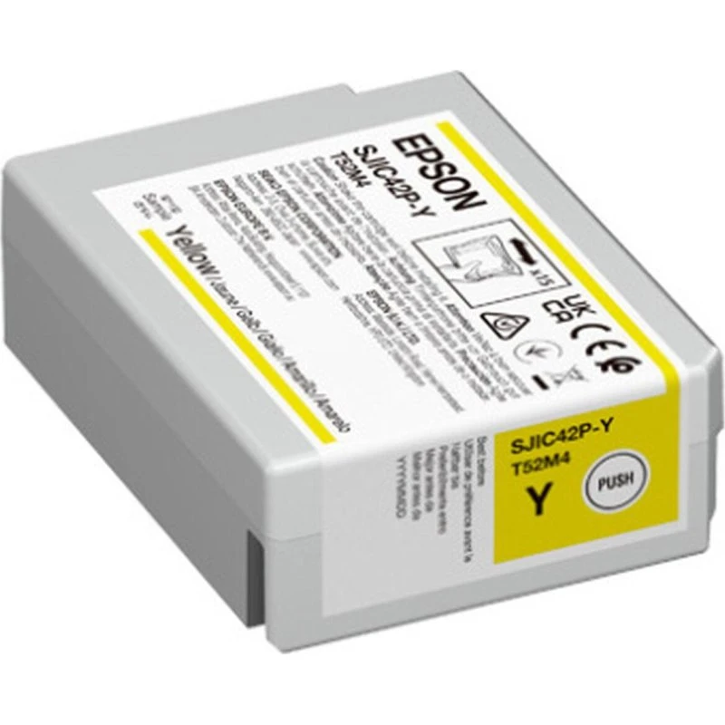 Epson SJIC42P-Y Gul Original Blækpatron (1 stk.)
