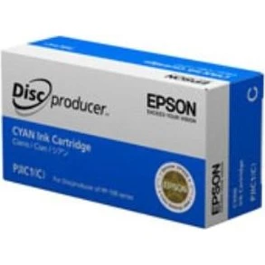 Epson Discproducer PJIC7(C) Cyan Blækpatron (1 stk.)