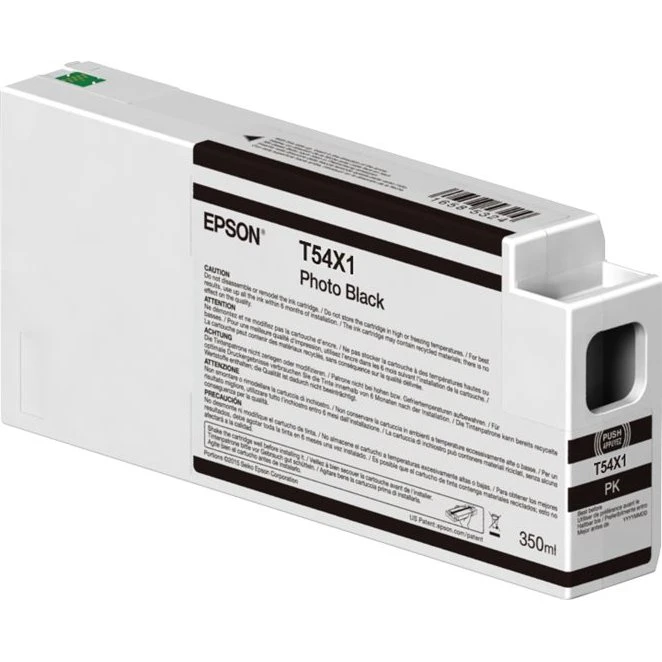 Epson T54X1 Foto-sort Blæk 350 ml