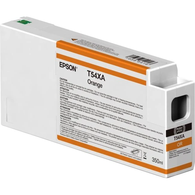 Epson T54XA Orange Blækpatron 350 ml