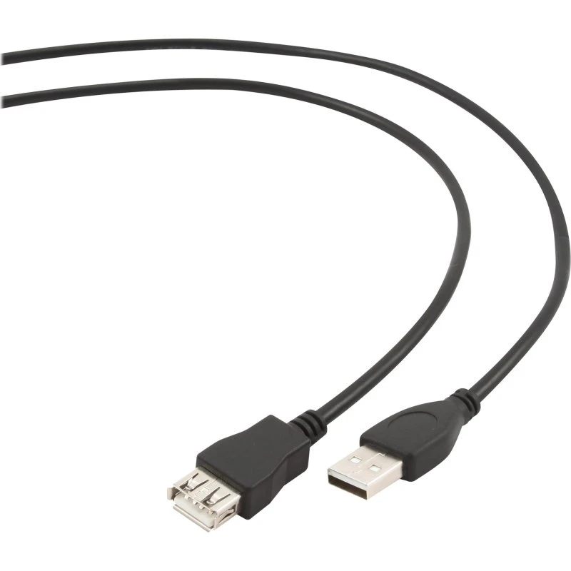 Gembird Professional USB 2.0 3m Forlængerkabel Sort