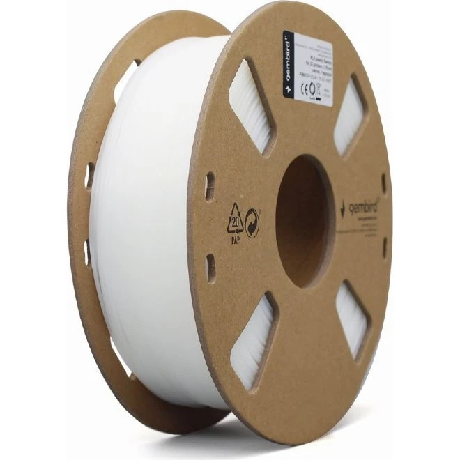 Gembird PLA Filament 1.75mm Naturfarvet 1 kg